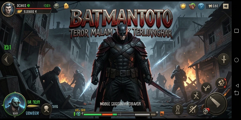 Screenshot utama BATMANTOTO dengan nuansa gelap dan mencekam.