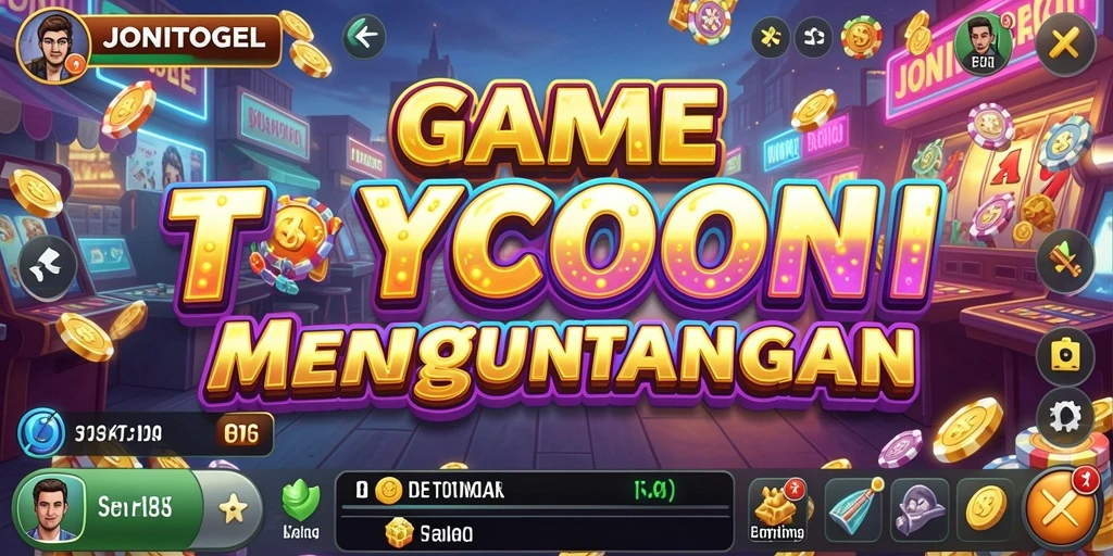 Tampilan gameplay menarik dalam JONITOGEL yang menantang.