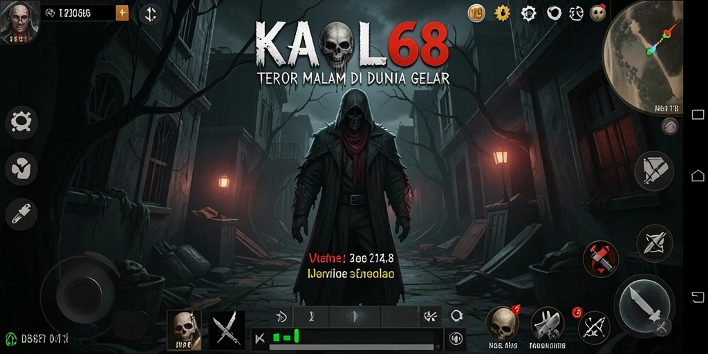 Screenshots menampilkan gameplay menegangkan di KAOL68.