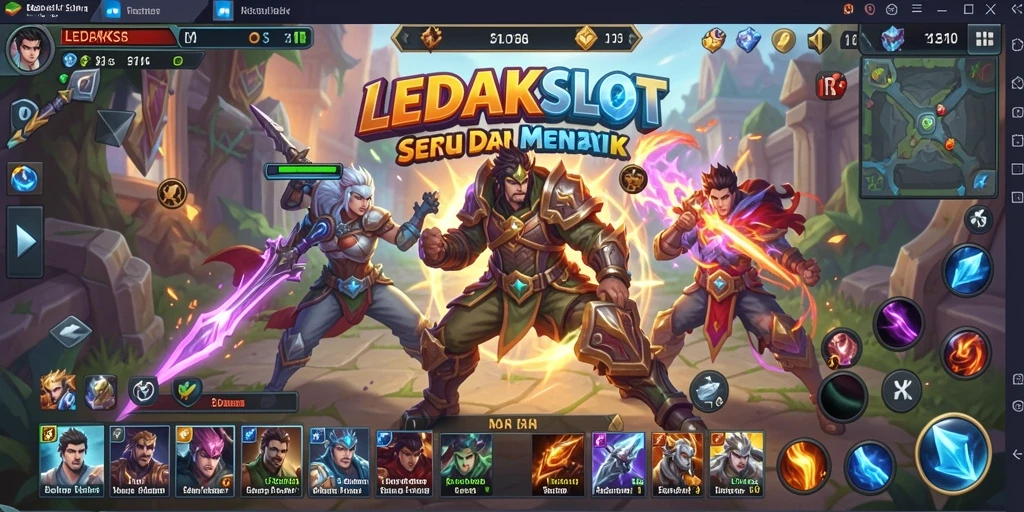Gameplay seru di LEDAKSLOT dengan aksi tim yang mendebarkan.