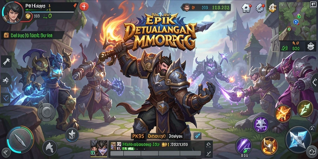 Gameplay PK95 yang penuh aksi dan petualangan seru.