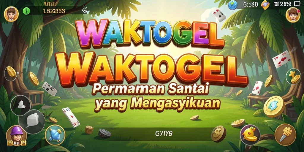 Tangkapan layar gameplay WAKTOGEL yang penuh warna dan seru.